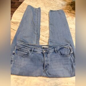 Levi’s 315 Shaping Skinny Jeans Women’s 24W Light Wash Distressed Denim